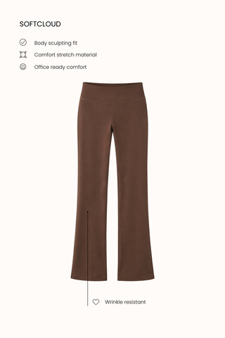 Smooth Straight Pants in Bubblegum