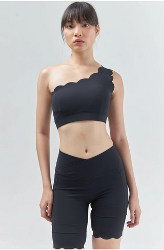 Evince Biker Short in Black (XS LEFT)