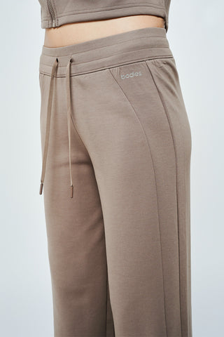 Slim Straight Pants in Mocha Brown (M,L LEFT) (LAST PIECE)
