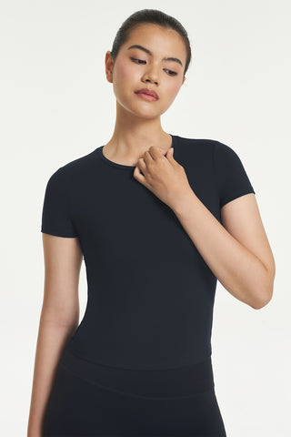 Solene Baby Tee in Black