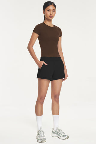 Solene Baby Tee in Espresso