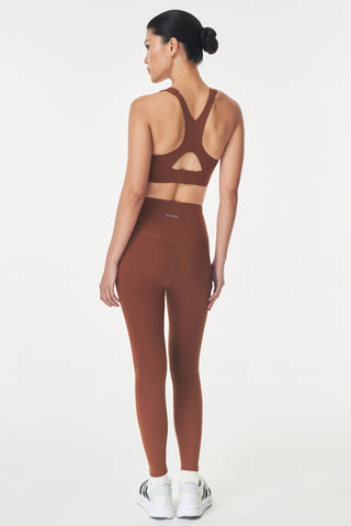 Lux High Impact Leggings in Caramel
