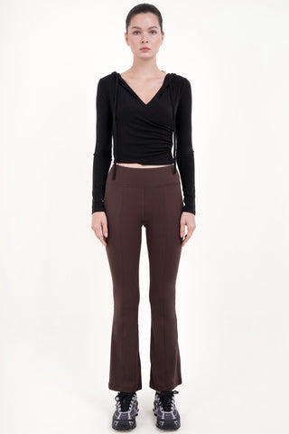Hustle Flare Pants in Espresso (1 L LEFT)