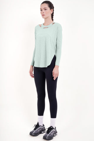 Vault Long Sleeve Top in Matcha