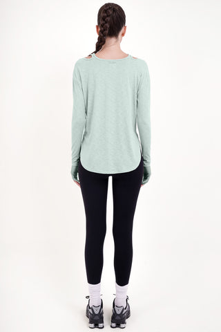 Vault Long Sleeve Top in Matcha