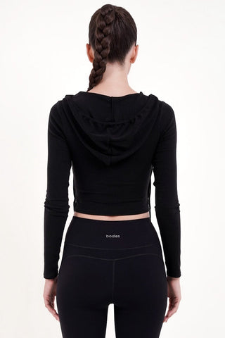 Terra Wrap Jacket in Black