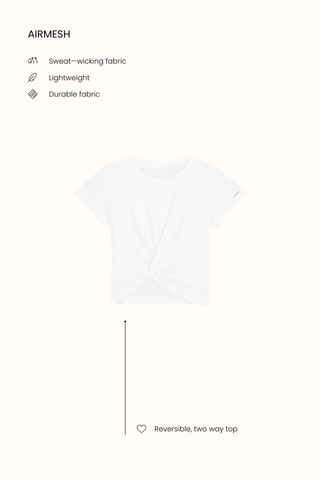 Vivid Top in White