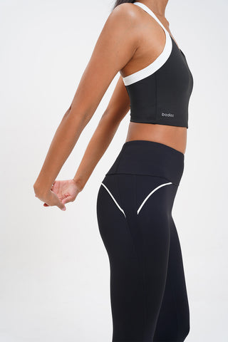 Race Legging in Black (XS & S LEFT)