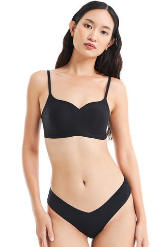 Heart Bra in Black (Last Pieces)