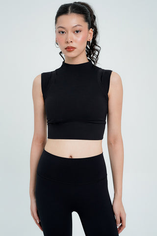 Charge Bra Top in Black