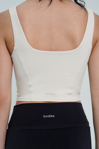 Charmed Bra Top in Ivory (XS & M LEFT)