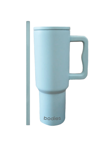 Life Bottle 40oz with Straw in Ice Blue (3 LEFT)