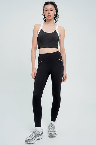 Race Legging in Black (XS & S LEFT)