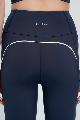 Race Legging in Navy