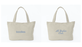 All Bodies Club Tote Bag In White