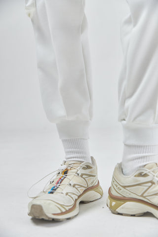 Sway Jogger in White (L,LAST PIECE)