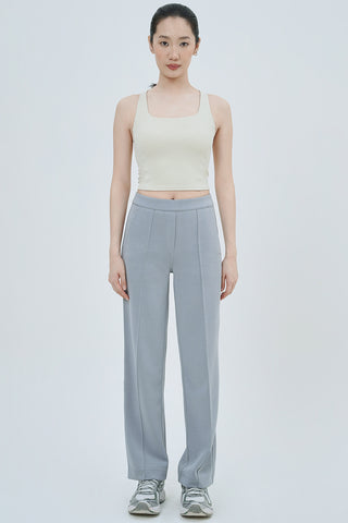 Suave Straight Leg Sweatpants in Steel Blue