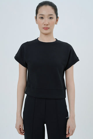 All-Season Top in Black