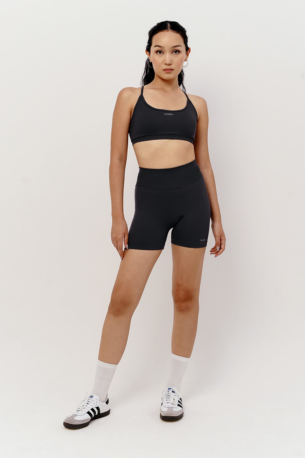 Honest Biker Short in Black