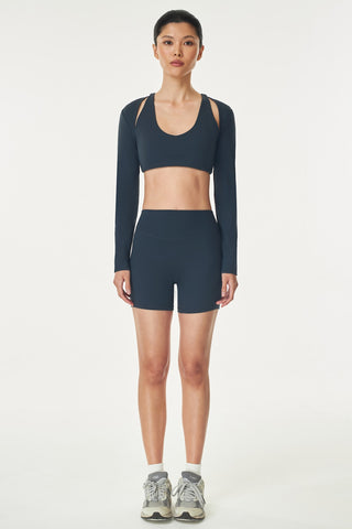 Lunette Long Sleeve Outer in Marine
