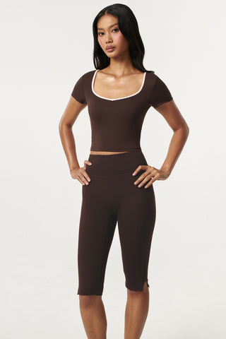 Cadence Capri Pants in Espresso