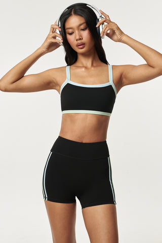 Burst Contrast Bra in Black