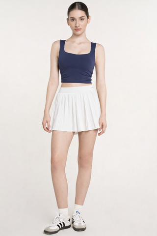 Twirl Skirt in White