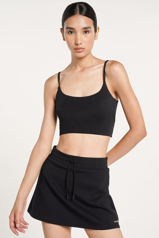 Glow Bra Top in Black