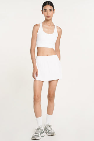 Swish Skirt in White