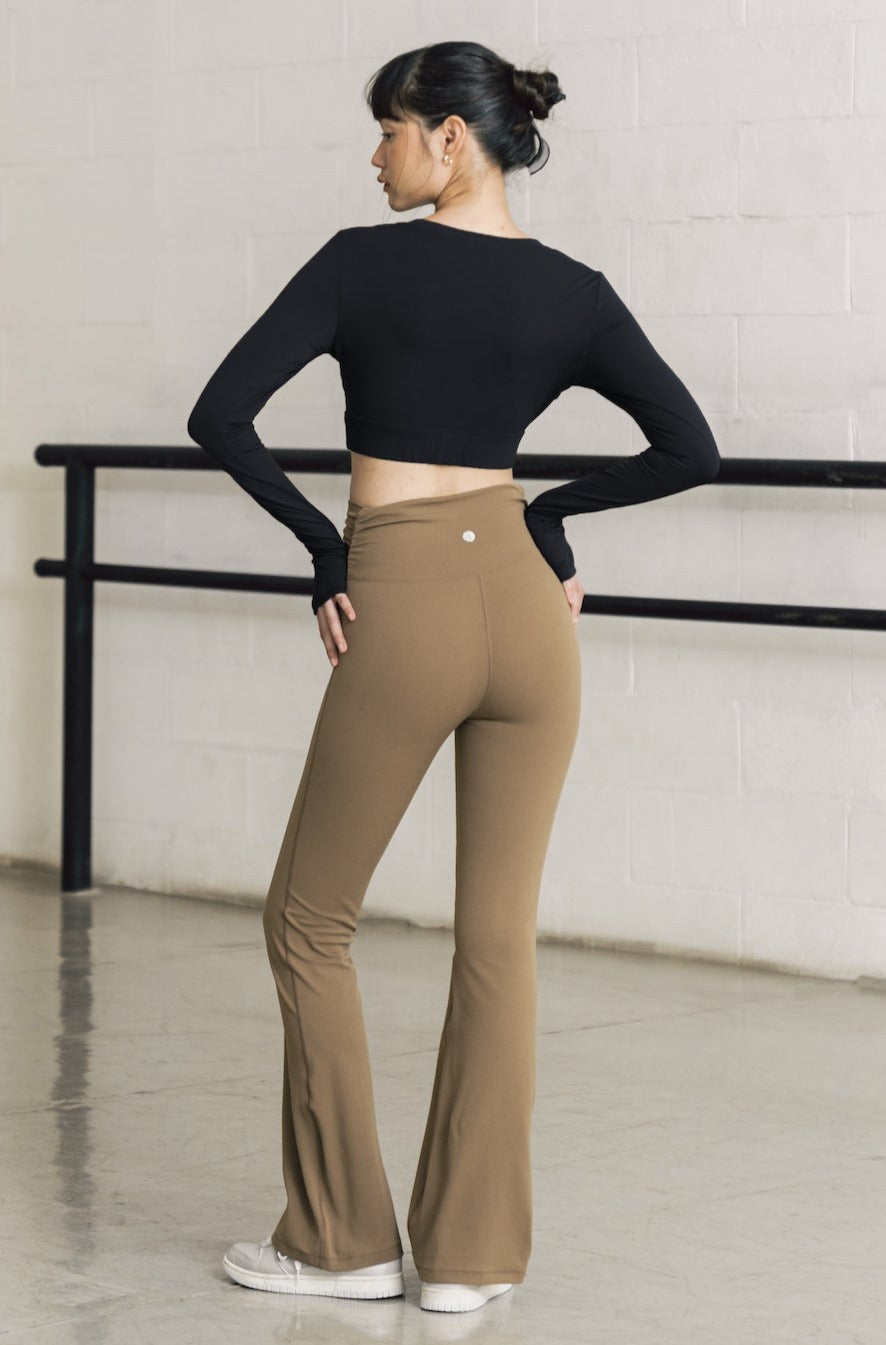 Utmost Flare Pants in Camel