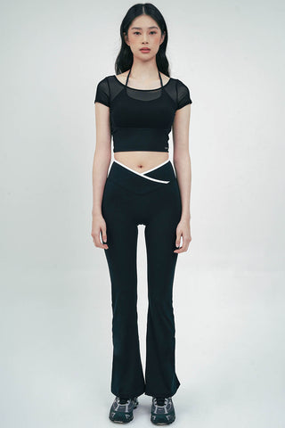 Dive Bra Top In Black