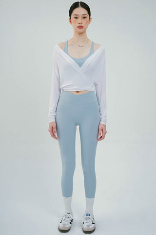Sierra Wrap Top in White