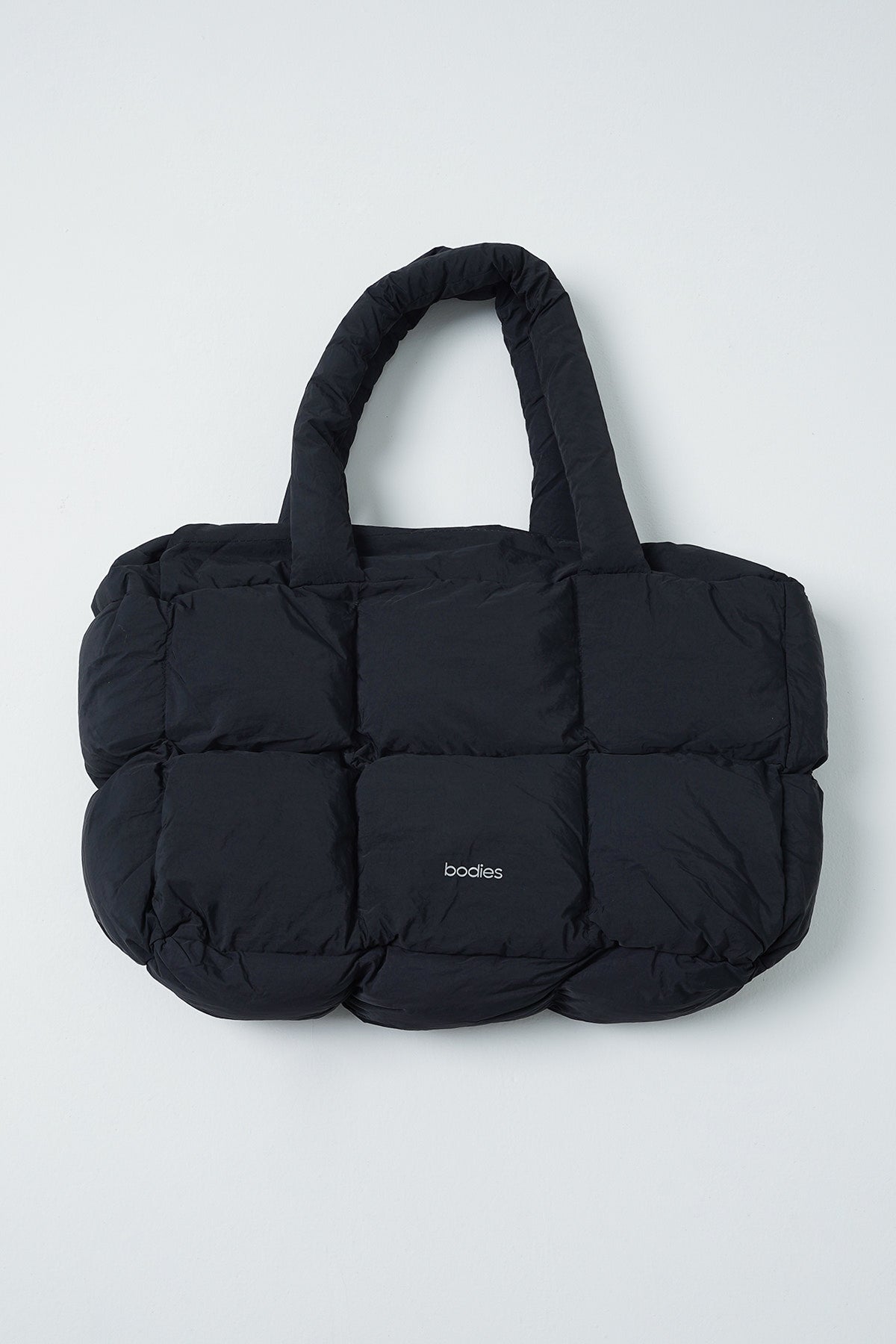 Block Puffy Bag in Black (Restock)