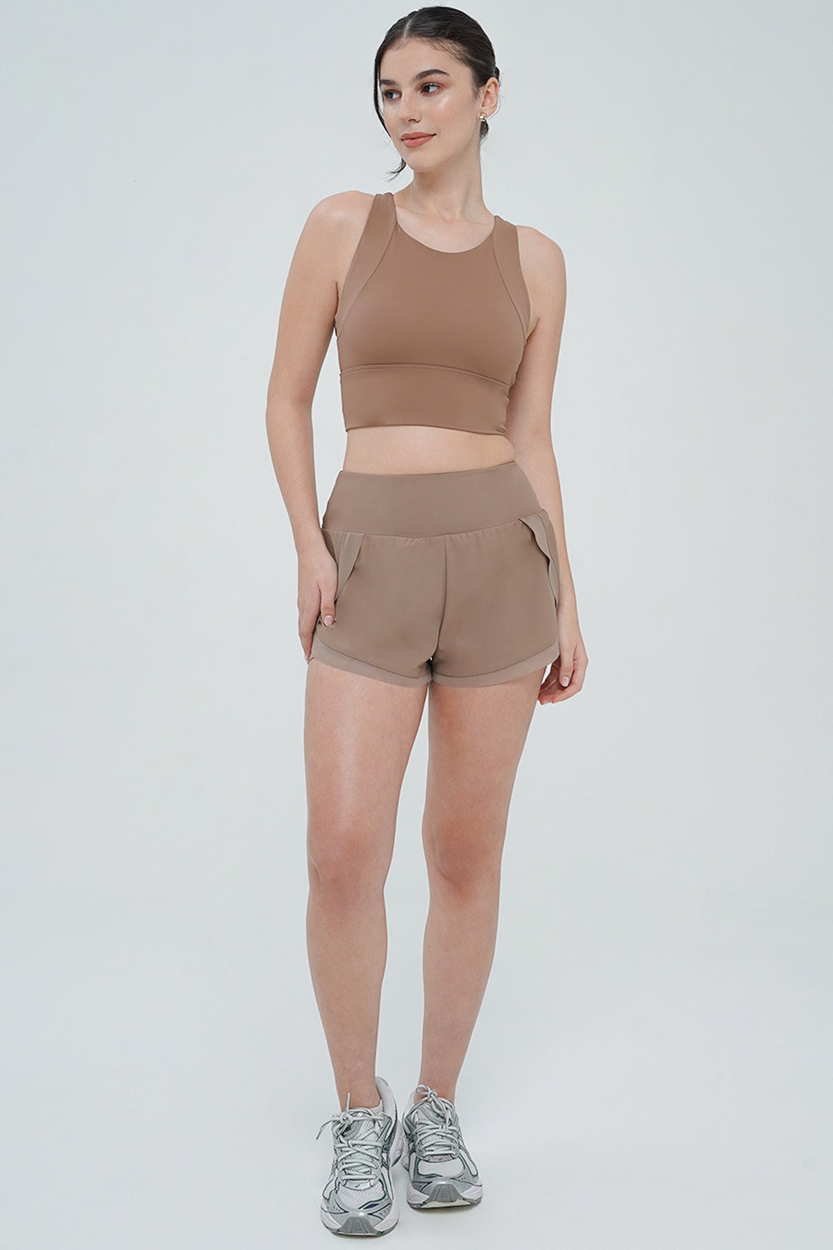 Main Running Shorts in Teddy (XS & S LEFT)