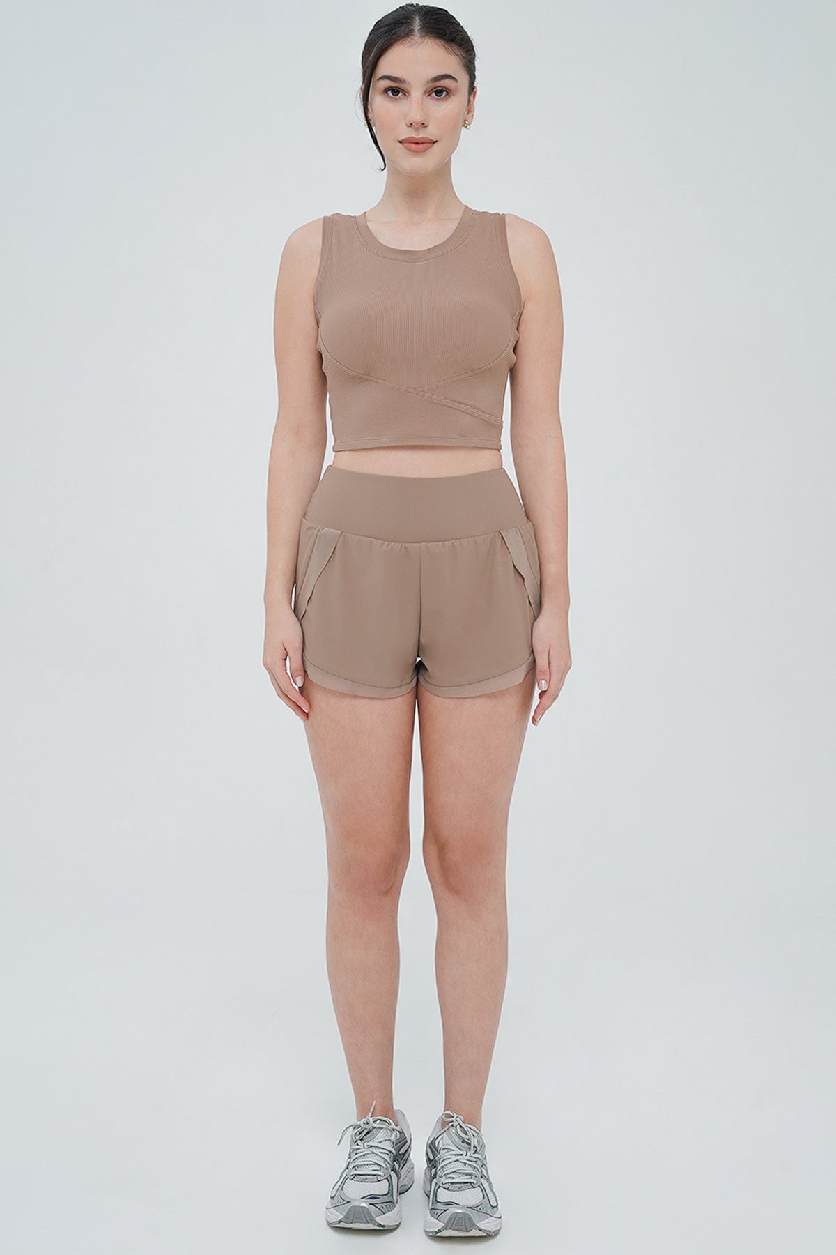 Main Running Shorts in Teddy (XS & S LEFT)