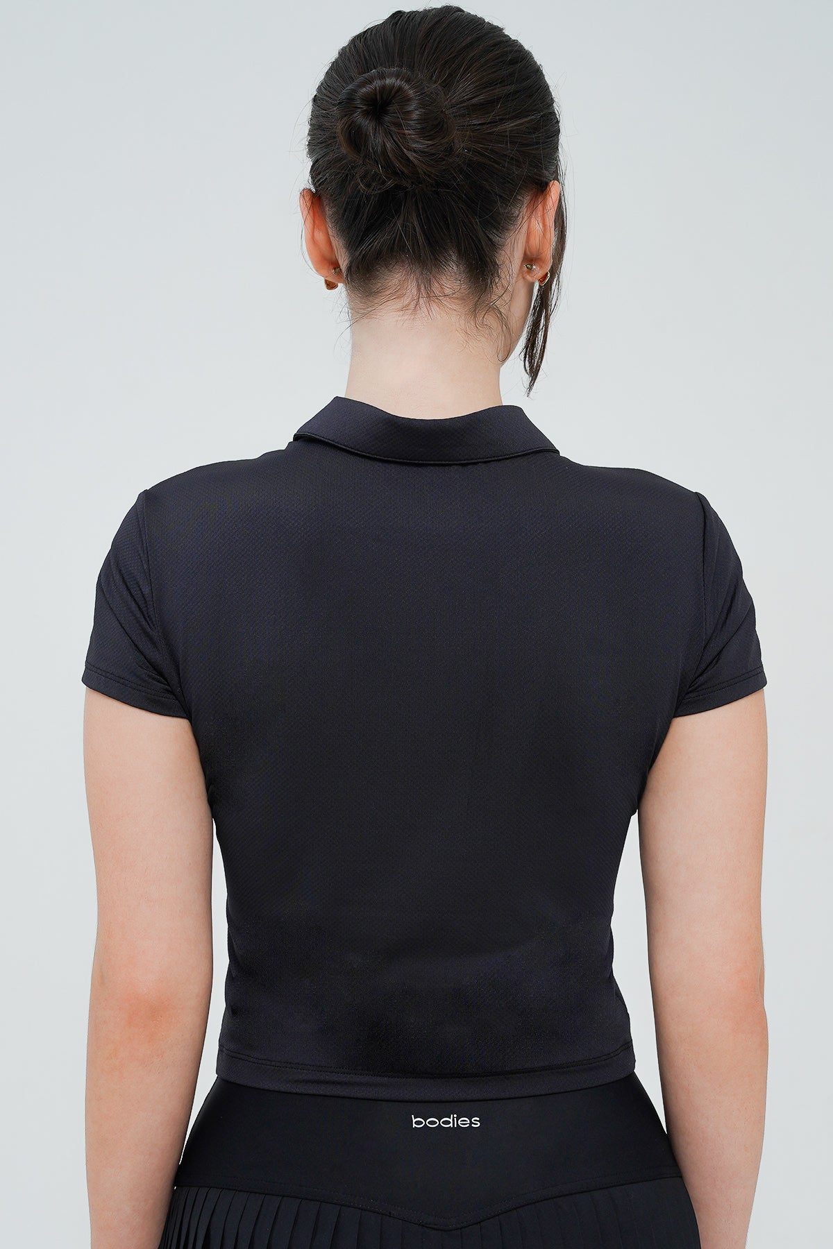 Standard Polo Top in Black