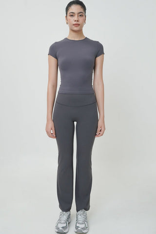 Ultralite Flare Pants in Graphite Grey
