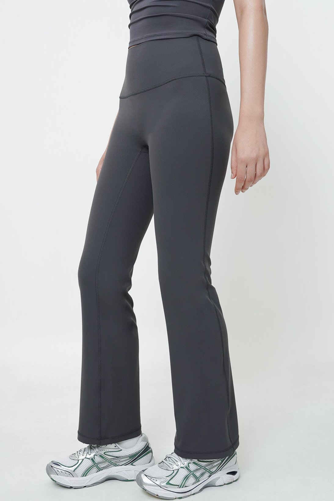 Ultralite Flare Pants in Graphite Grey