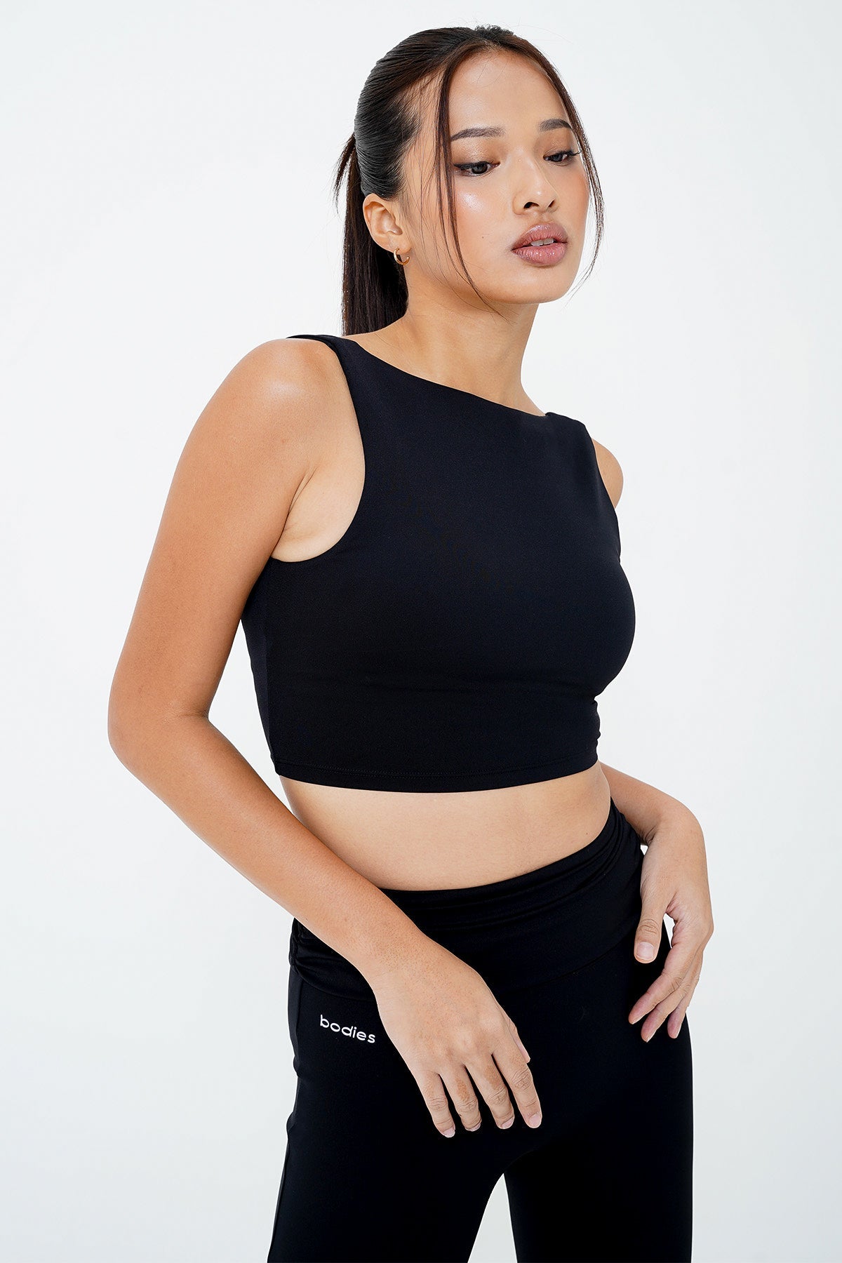 Delight Bra Top in Black - Restock