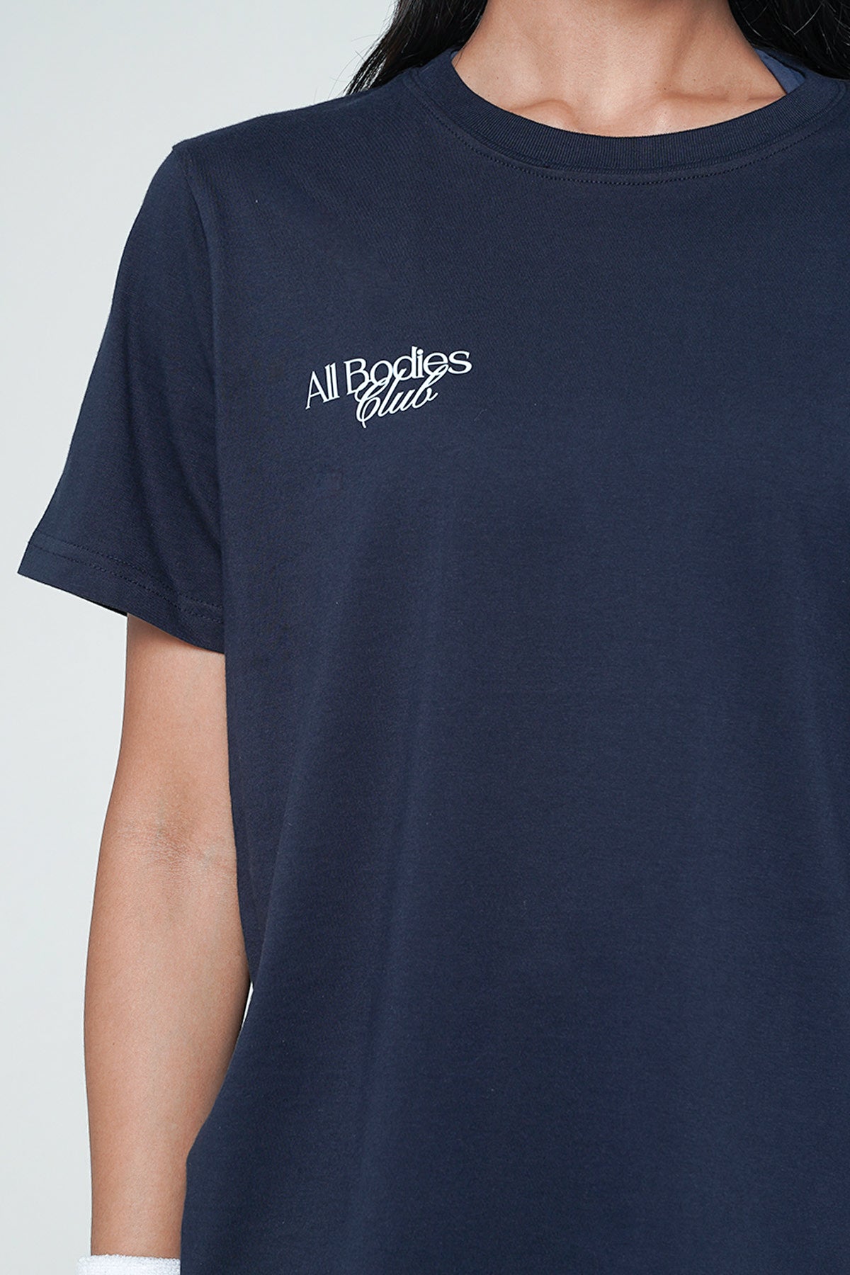 All Bodies Club Unisex T-shirt in Navy