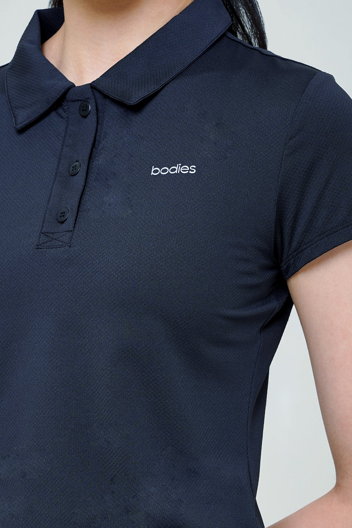 Standard Polo Top in Black