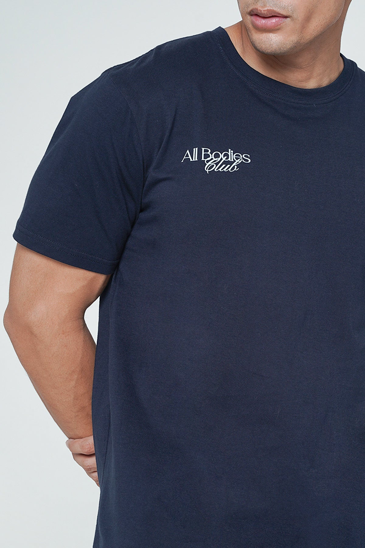 All Bodies Club Unisex T-shirt in Navy