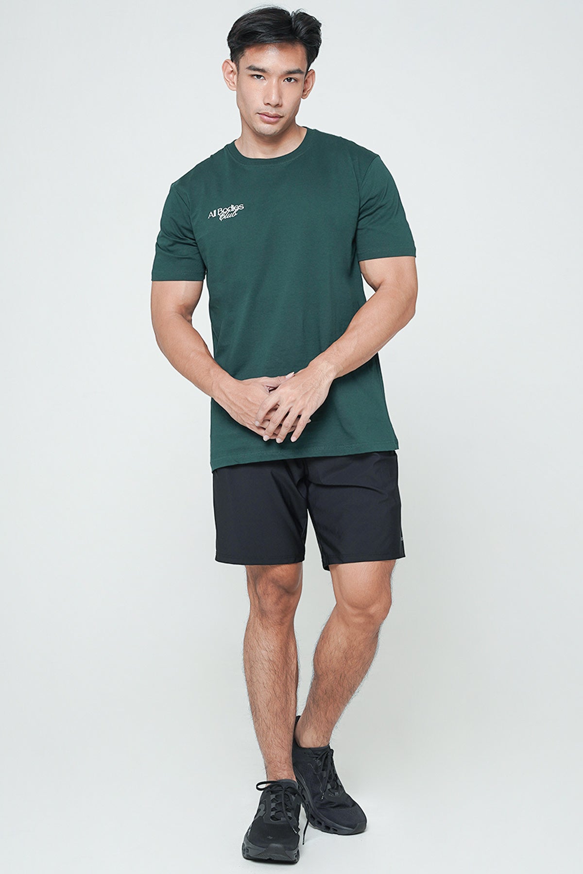 All Bodies Club Unisex T-shirt in Deep Green