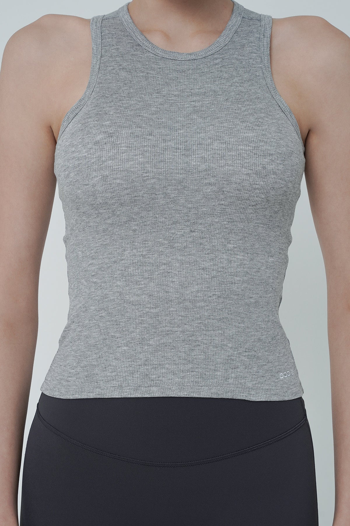 Well Bra Top in Light Grey