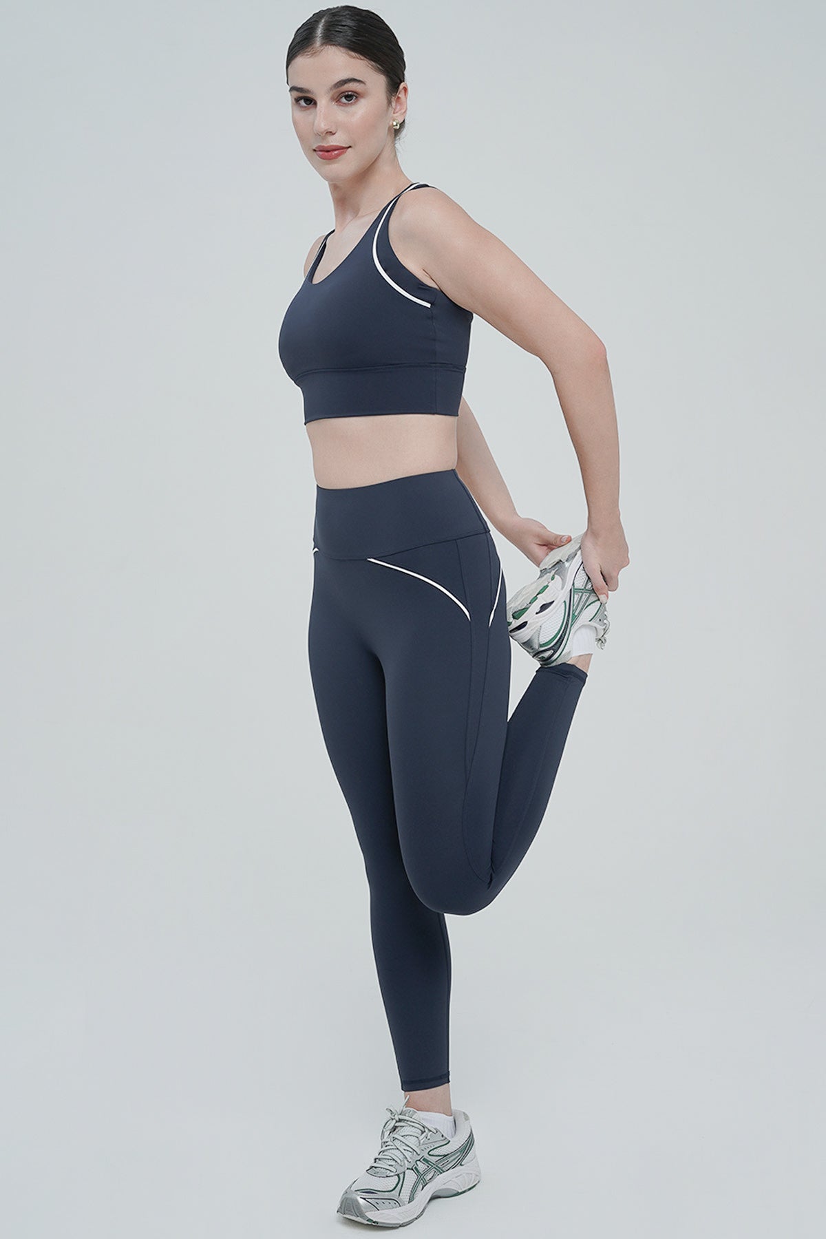 Race Legging in Navy