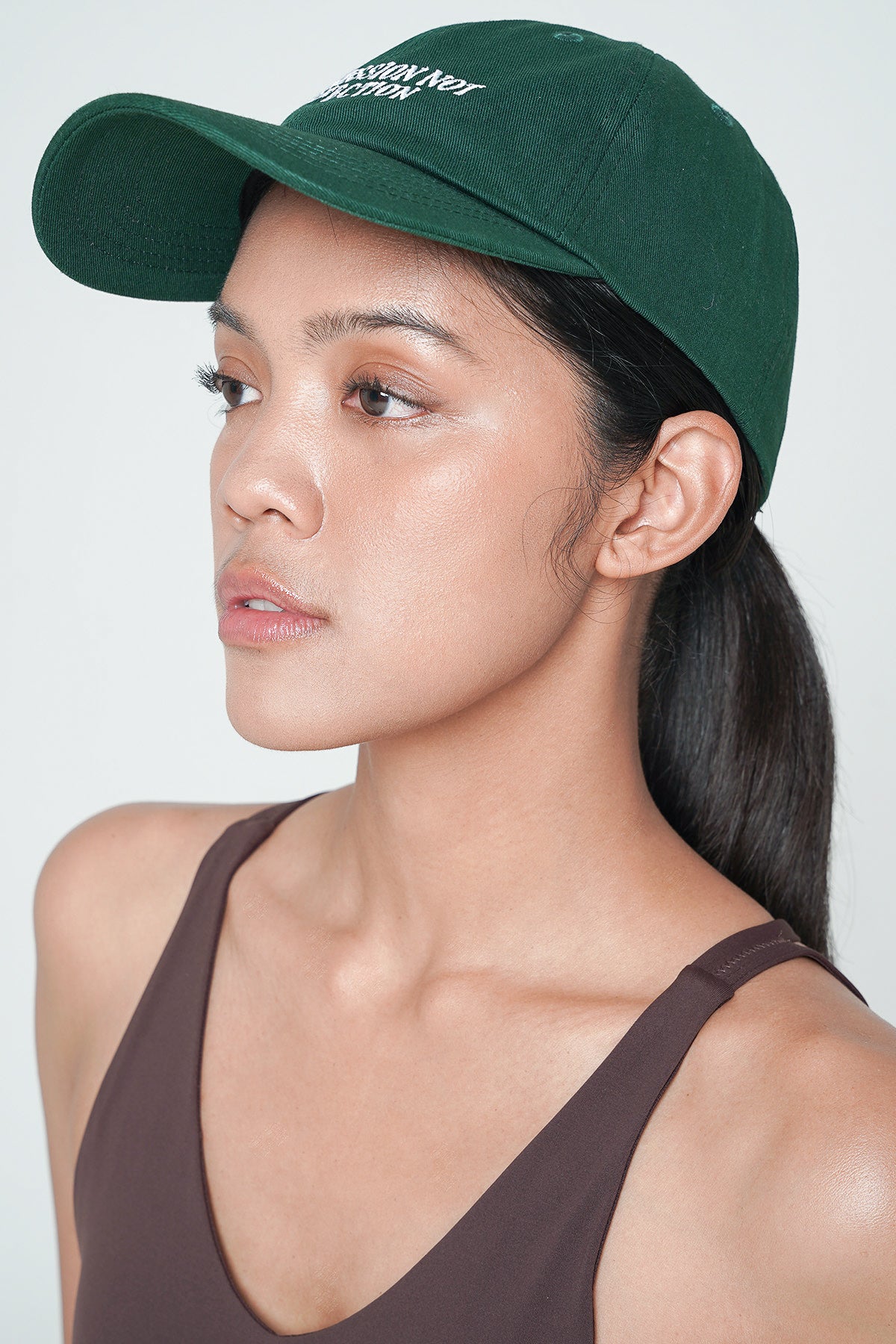 Performance Unisex Cap in Deep Green