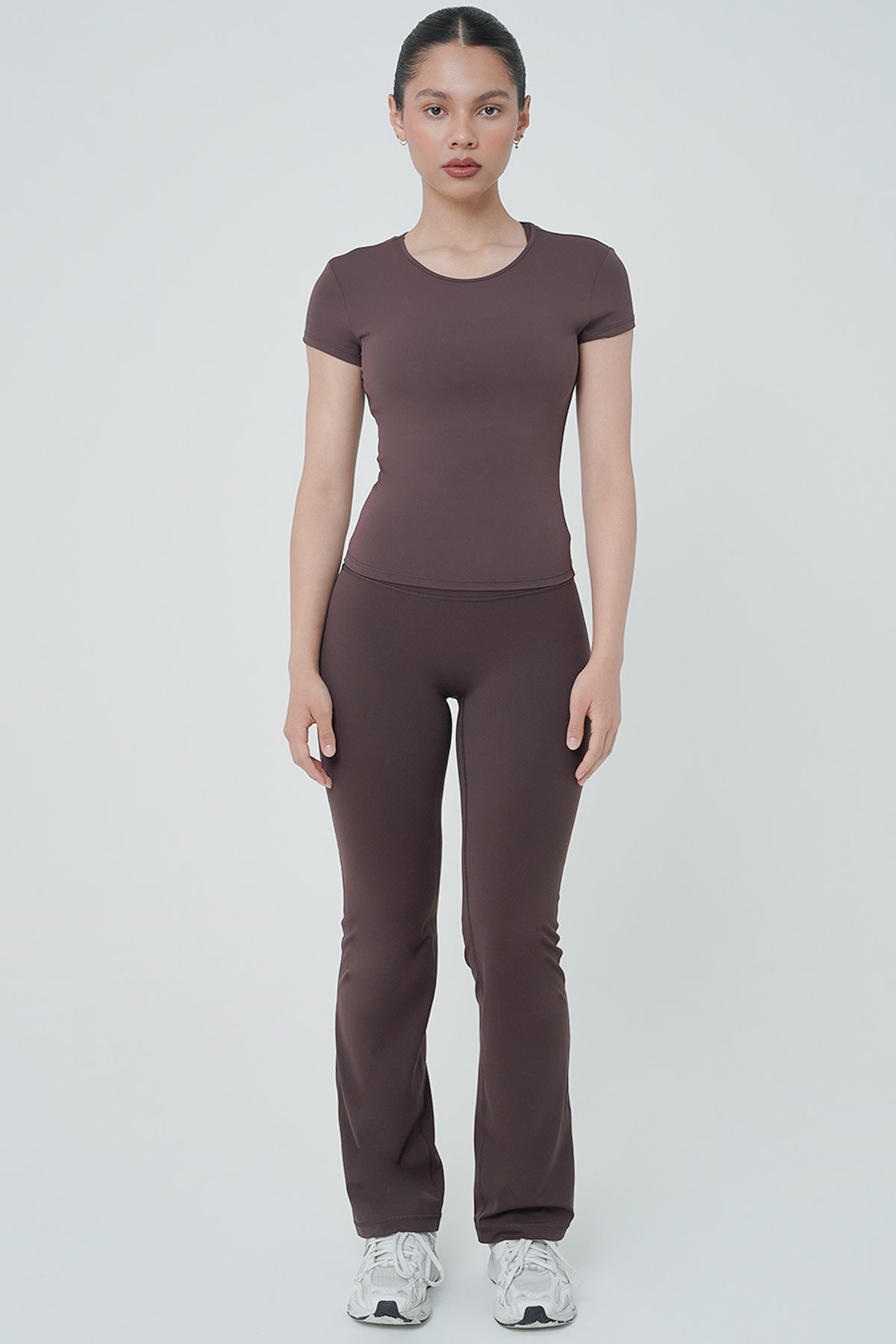 Ultralite Flare Pants in Espresso