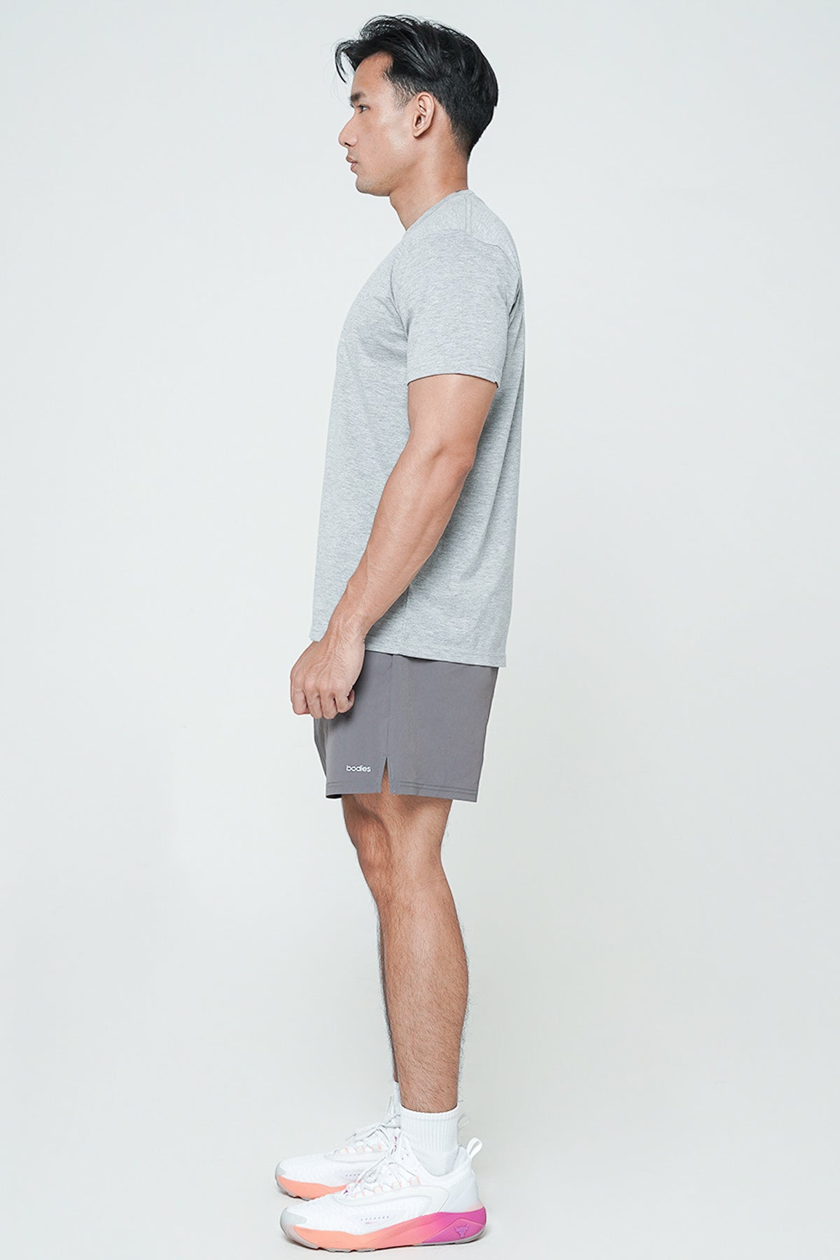 Bodies Padel Club Unisex T-shirt in Misty Grey