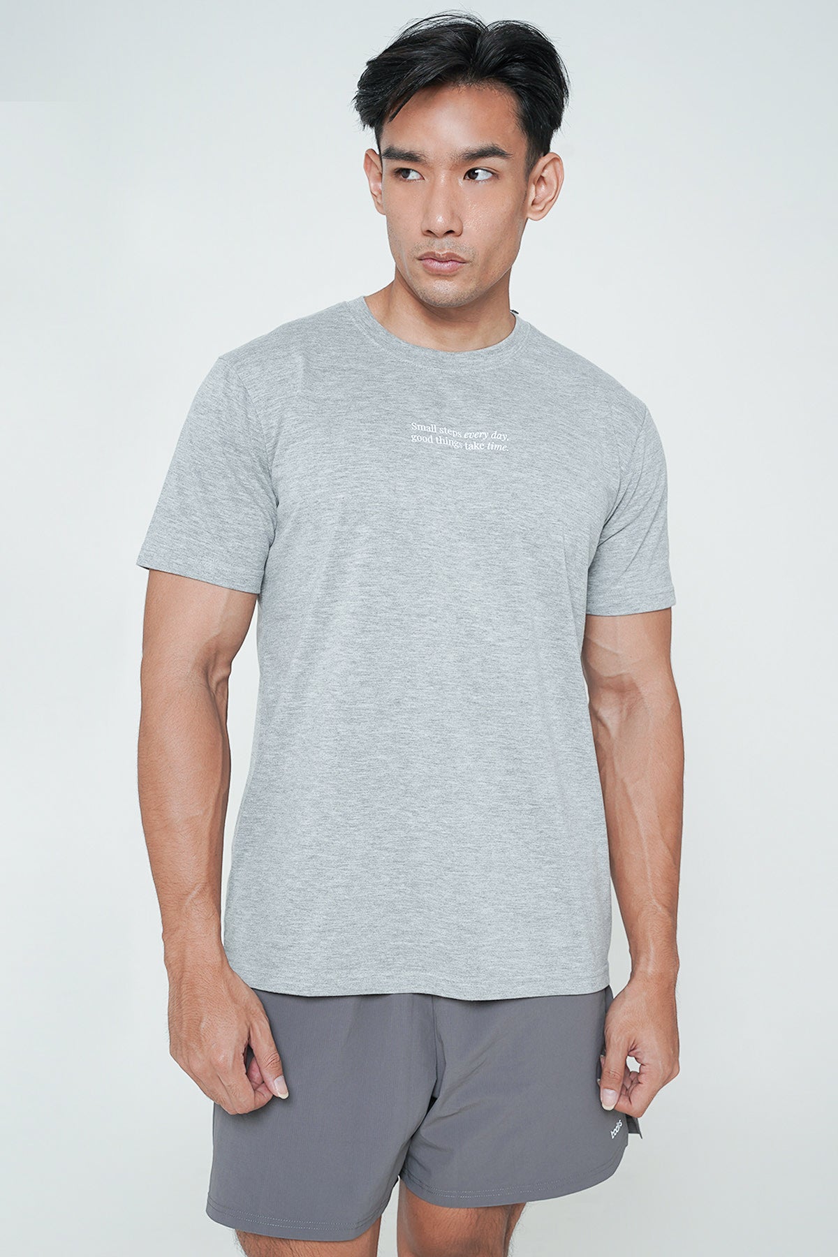 Bodies Padel Club Unisex T-shirt in Misty Grey