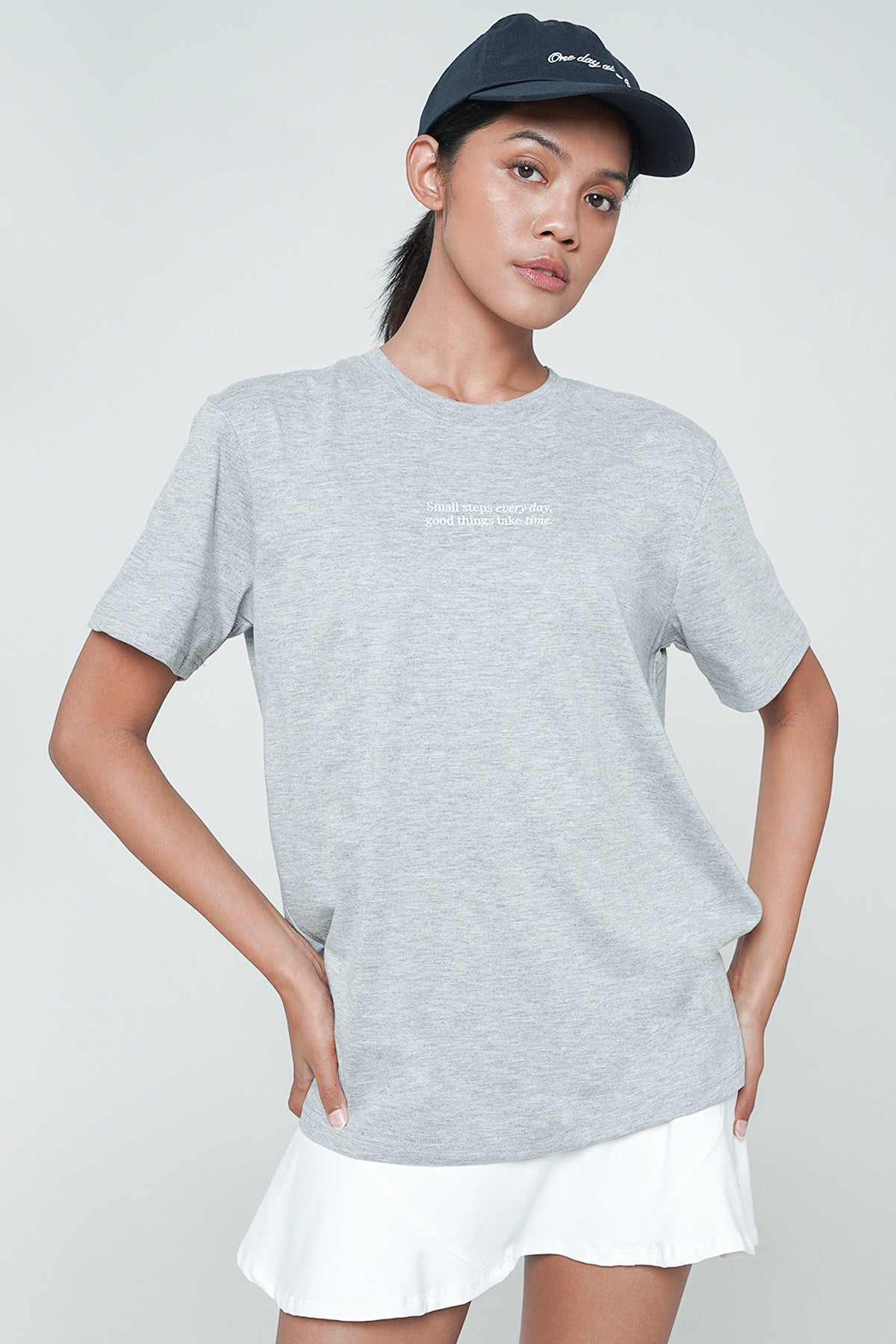 Bodies Padel Club Unisex T-shirt in Misty Grey